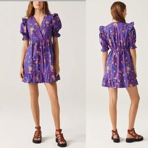 BA&SH
Floral Mini A-Line Dress